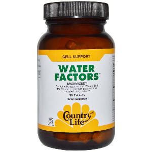 Water Factors Maximized (90 Tablet) Country Life